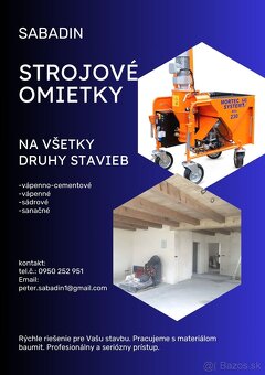 Strojové omietky - 7