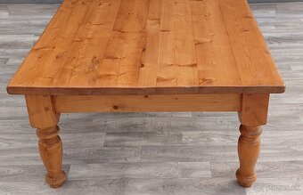 Stolík konferenčný smrekový. - 7