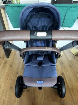 Detský kočík Cybex Balios S Lux Ocean Blue/navy blue - 7