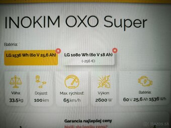 Predam kolobezku inokim oxo dojazd 100 km - 7