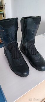 Damska motorkarska kozena kombineza + cizmy - 7
