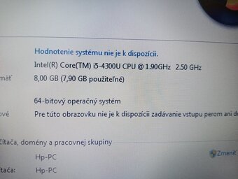 predám 12" HP elitebook 820 g1 / Intel core i5 / 8gb ram - 7