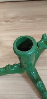 Retro liatinové stojany pre vianočný stromček - 7