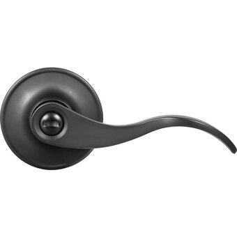 Set černých klik se zámkem, klíčky - 7