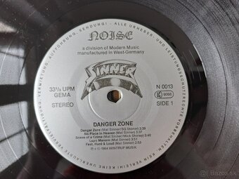 Lp SINNER- Danger Zone - 7