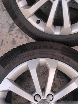 4ks alu disky 5x112 R18 zanovne 2024 celoročne pneu - 7