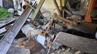 Predám malotraktor domacej výroby, motor škoda 1203 - 7