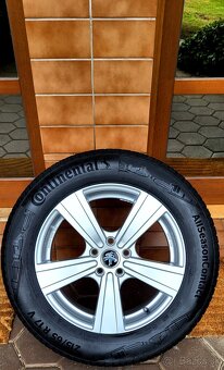 alu R17 5x108 + senzory tlaku + zimné pneu 215/65 R17 - 7