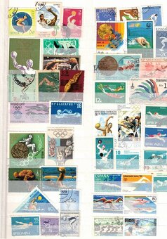 Poštové známky - 22 - letné športy - 20€ - 7