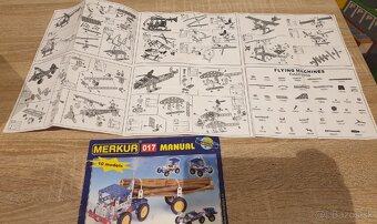 2 x stavebnica Merkur a 1x stavebnica Meccano - 7