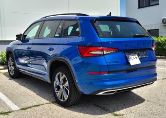 Škoda Kodiaq Sportline 4x4 DSG webasto 360kam race blue - 7