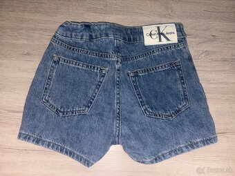 Sukňa Calvin Klein riflová - kraťase v.128 nová - 7