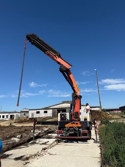 Autodoprava s hydraulickou rukou - dosah 25m - 7