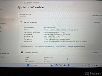 DELL Vostro 14" 3420 i5-11gen, 8GB DDR4, 512GB SSD - 7