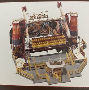 Modely lunaparkových atrakcií. - 7