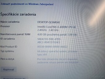 predám na diely notebooky HP 3 .. - 7