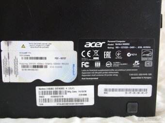 Predám PC ACER VERITON X4630G - 7