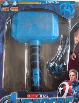 AVENGERS rôzne figúrky s maskou. - 7