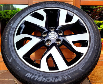 alu R18 5x114,3 orig. Renault, Dácia a Nissan, pneu 215/55 - 7