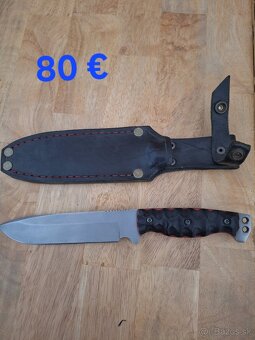 Predám zálesácke, polovnícke, military nože - 7