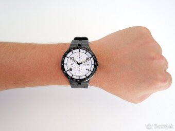 Porsche Design, model P6360 white dial, originál hodinky - 7
