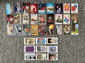 Vreckové kalendáriky podniky a obchody série - 167ks - 7