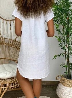 Letné minišaty s motýľmi, XL/2XL, 46/48 - 7