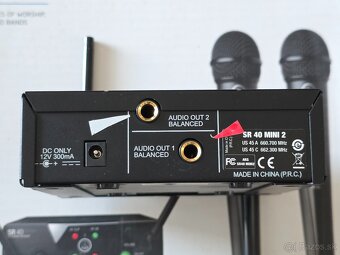 AKG WMS40 Mini dual - bezdrotove mikrofony - 7