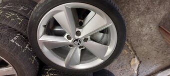 Predam original Škoda hlinikove disky r18 " - 7
