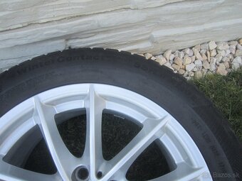 4x 17" AL disky org. BMW530d Xdrive so zim. pneu 225/55R17  - 7