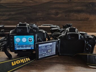 Nikon D5100 + Nikon D3300 +objektívy +statív - 7