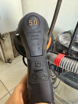 Nová Bezuhlíková excentrická brúska unášač 150mm / kmit 5mm - 7