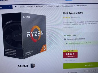 Herný PC Ryzen 5 3600, GTX 1080 Ti, 16GB RAM, 2TB - 7