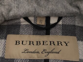 Damsky zimny vlneny kabat Burberry - 7