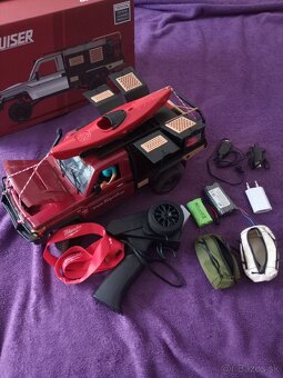 RC MODELY AUTO NA OVLÁDANIE LAND ROVER TOYOTA RC PROFI - 7