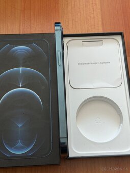 Predám Apple IPhone 12 PRO MAX 256GB Blue Základné Známky - 7