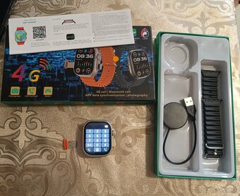 LTE 4G Smart hodinky Ultra Watch - 7