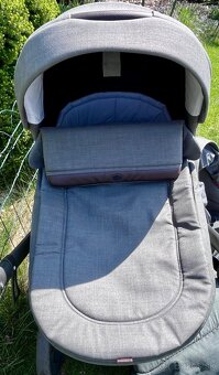 Úžasný kočiar Roan Bloom dark green + vajíčko ZDARMA - 7