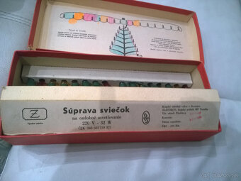 retro vianočné svetielka 1978 - 7