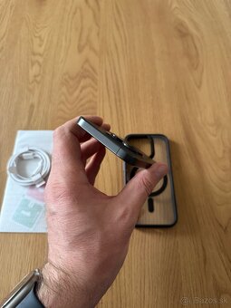 iPhone 15 Pro 256 gb Black Titanium v záruke + príslušenstvo - 7