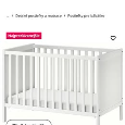 Posteľ IKEA nastaviteľná s roštom, matracom, plachtami - 7