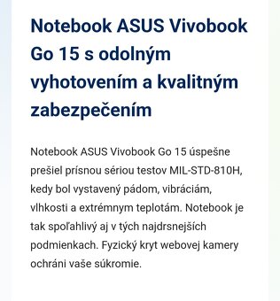 Predám Asus Vivobook 14/15 - 7