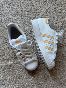 Adidas Superstar Cloud White Glow Orange - 7