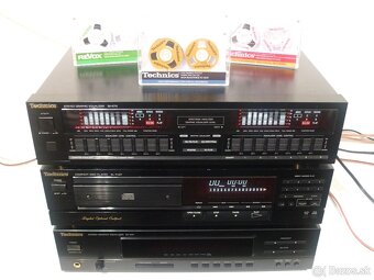 Vzacny MIDI 2x7 pasm. equalizer TECHNICS SH-E75, JAPAN, AE30 - 7