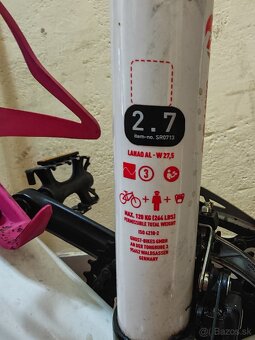 Dámsky bicykel Ghost Lanao 2.7 whitepink 2020 - 7