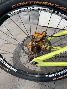 Predám dirt/street/trial bike – Hope brzdy, top stav - 7