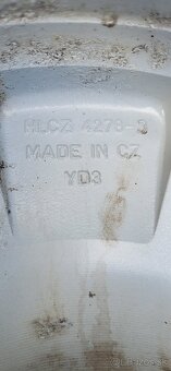 Predám originál ALU disky Škoda 5x100 - 7