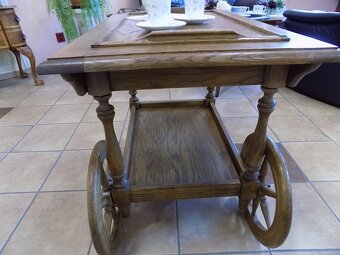 Servírovací stolík s táckou - 7