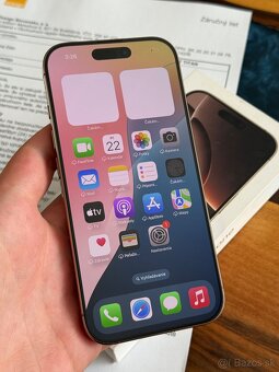 iPhone 16 Pro 128gb 2r záruka Orange - 7