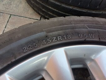 Orig. hliníkové disky Fiat R18, 5x110 - 7